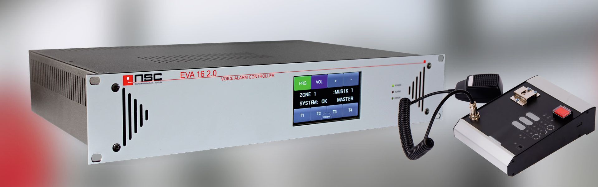 Elektrische Lautsprecheranlage - NSC Sicherheitstechnik